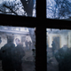 Crimean Tatars after Friday prayers in Lviv